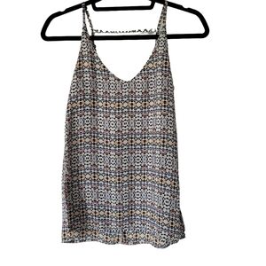 H&M blouse tank top colourful size 2